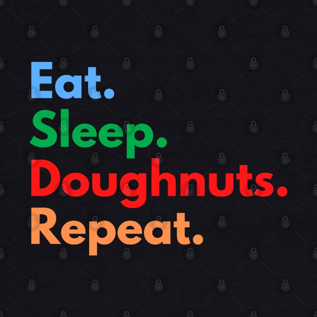 Eat. Sleep. Doughnuts. Repeat. by Eat Sleep Repeat